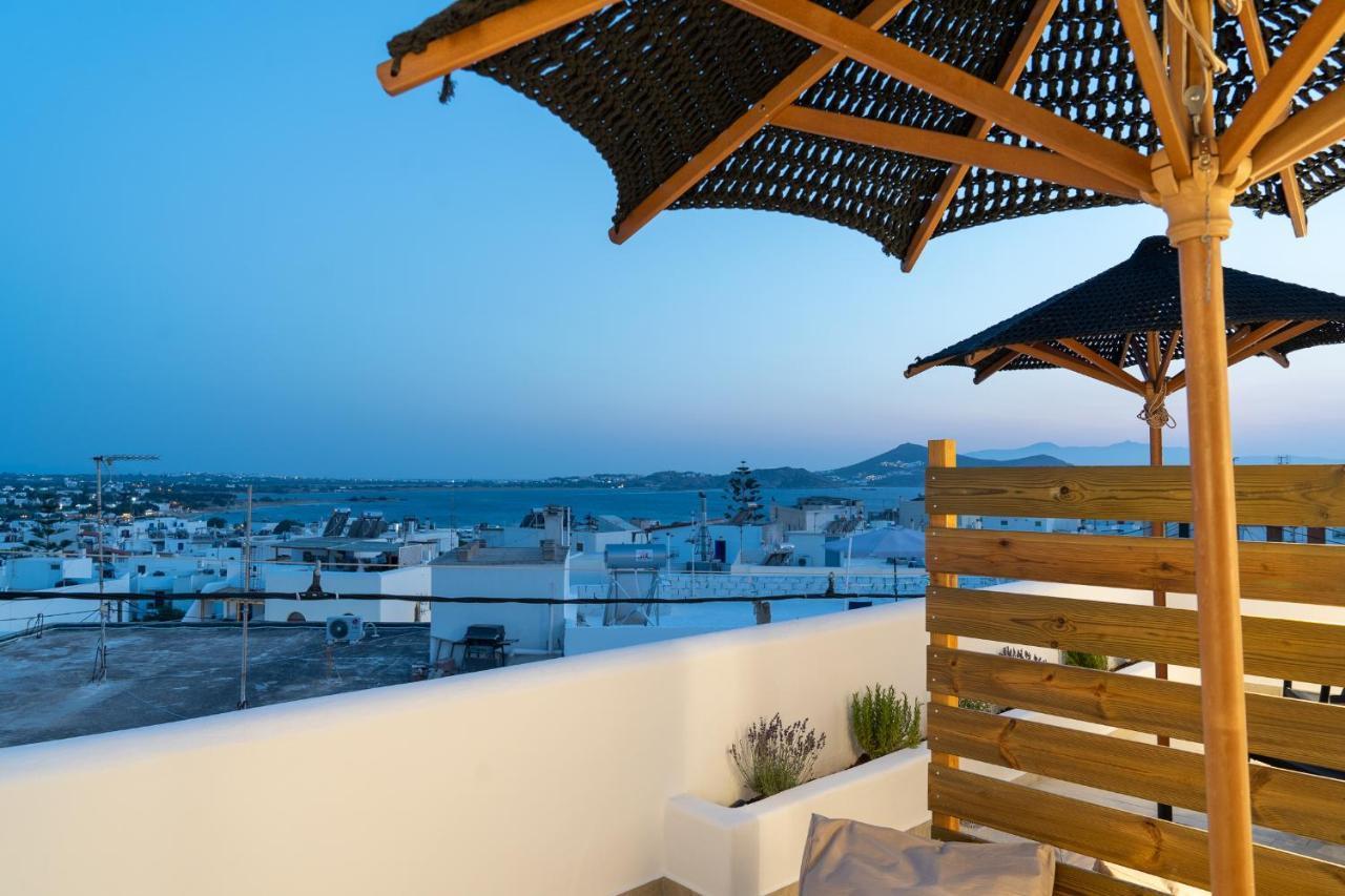 Enalios Sunset Suites Naxos City Exteriör bild
